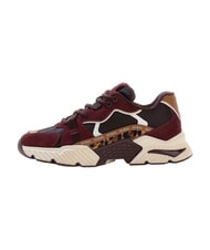 GUESS CARRLI8 Adidasy ciemne wino - Buty damskie - 3