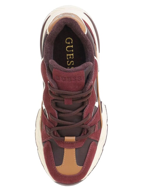 CARRLI8 Adidasy ciemne wino - Buty damskie