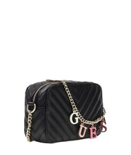 GUESS GIRL Miniaturowa torba na aparat na ramię jblk + pink_gradient - Torby damskie - 2