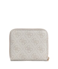 GUESS LAUREL 2 Mały portfel zapinany na zamek logo kości - Portfele damskie - 3