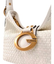 GUESS CAMDEN Torba na ramię biały - Torby damskie - 7