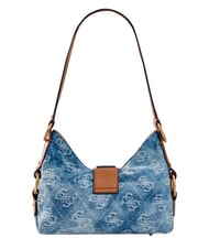 GUESS CAMDEN                                   Torba na ramię, regulowana logo dżinsowe - Torby damskie - 4