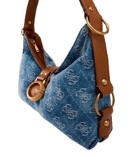 GUESS CAMDEN                                   Torba na ramię, regulowana logo dżinsowe - Torby damskie - 4
