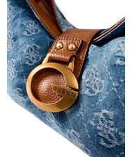 GUESS CAMDEN                                   Torba na ramię, regulowana logo dżinsowe - Torby damskie - 6