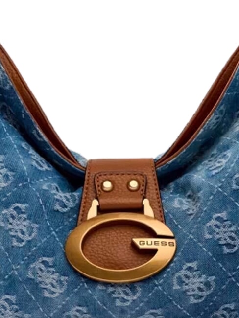 CAMDEN                                   Torba na ramię, regulowana logo dżinsowe - Torby damskie