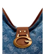 GUESS CAMDEN                                   Torba na ramię, regulowana logo dżinsowe - Torby damskie - 7