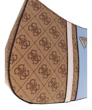 GUESS NOELLE 2                                 Torba na ramię, regulowana logo mleka/jasnoniebieski - Torby damskie - 6