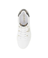 GUESS ROAZY Trampki na koturnie 7,5 cm biały - Buty damskie - 4