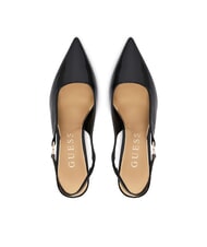 GUESS NASHILY Cz&oacute;łenka na obcasie 8,5 cm CZARNY - Buty damskie - 4