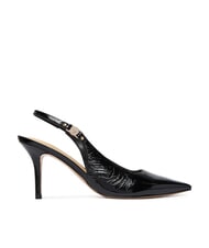 GUESS NASHILY Cz&oacute;łenka na obcasie 8,5 cm CZARNY - Buty damskie - 2