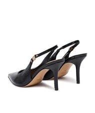 GUESS NASHILY Cz&oacute;łenka na obcasie 8,5 cm CZARNY - Buty damskie - 3