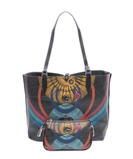 GATTINONI PLANETARIUM Odwracalny shopper CZARNY - Torby damskie - 2