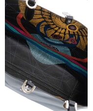 GATTINONI PLANETARIUM Odwracalny shopper CZARNY - Torby damskie - 5