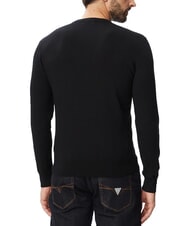 GUESS MASON PRINTED Sweter z okrągłym dekoltem odrzutowiec - Koszulki męskie - 2