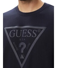 GUESS AUDLEY Podkoszulek inteligentnyniebieski - Bluzy męskie - 4