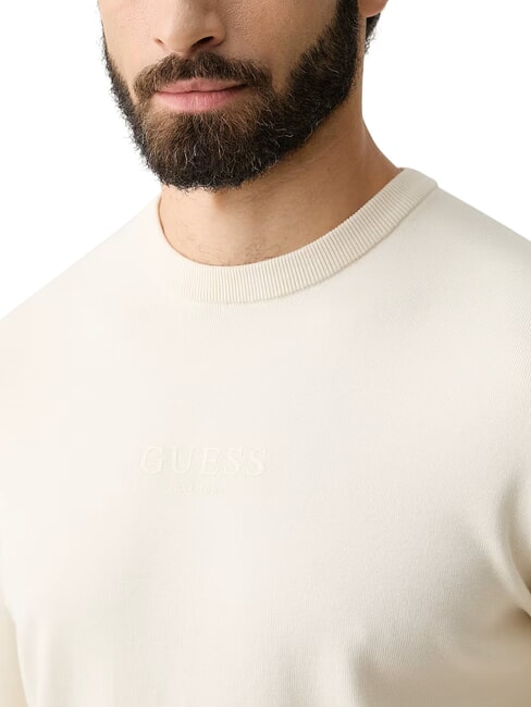 MASON PRINTED Sweter z okrągłym dekoltem modułowy l&oacute;d - Koszulki męskie