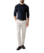 GUESS MASON PRINTED Sweter z okrągłym dekoltem inteligentnyniebieski - Koszulki męskie - 3