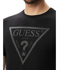 GUESS CORE Koszulka z kr&oacute;tkim rękawem, czysta bawełna odrzutowiec - Koszulki męskie - 4