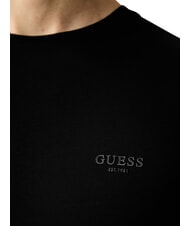 GUESS CORE Koszulka z kr&oacute;tkim rękawem, dopasowana odrzutowiec - Koszulki męskie - 5