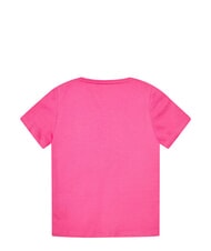GUESS KIDS Koszulka z logo tr&oacute;jkąta r&oacute;żowa wycieczka - Koszulka dziecięca - 2