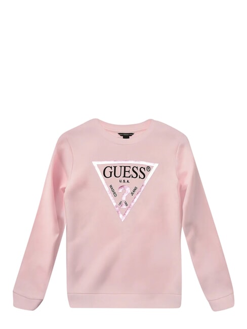 CORE KIDS Bluza z nadrukowanym logo w kształcie tr&oacute;jkąta balet r&oacute;żowy - Bluzy dziecięce