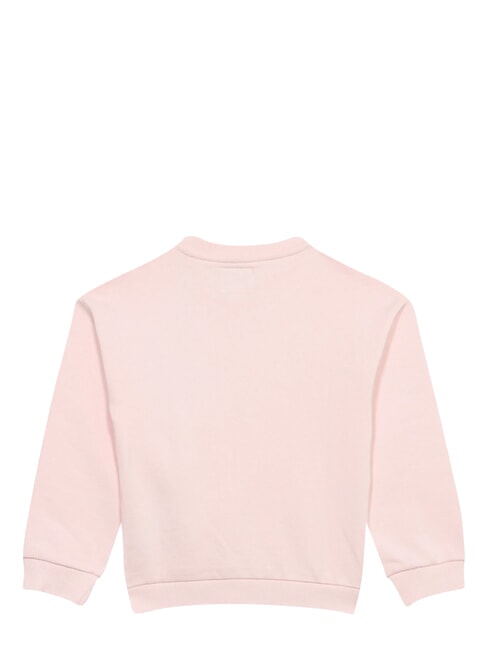 KIDS ACTIVE Bluza z okrągłym dekoltem, czysta bawełna balet r&oacute;żowy - Bluzy dziecięce