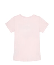 GUESS KIDS Koszulka z nadrukiem z logo tr&oacute;jkąta balet r&oacute;żowy - Koszulka dziecięca - 2