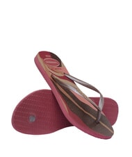 HAVAIANAS PALETTE GLOW Klapki amarant - Buty damskie - 3
