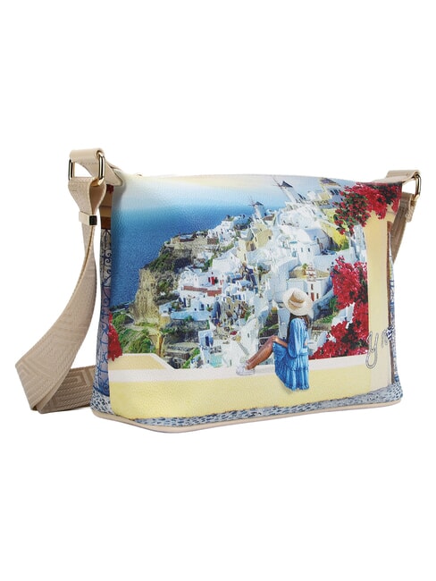 YESBAG Torba na ramię typu hobo Greckie lato - Torby damskie