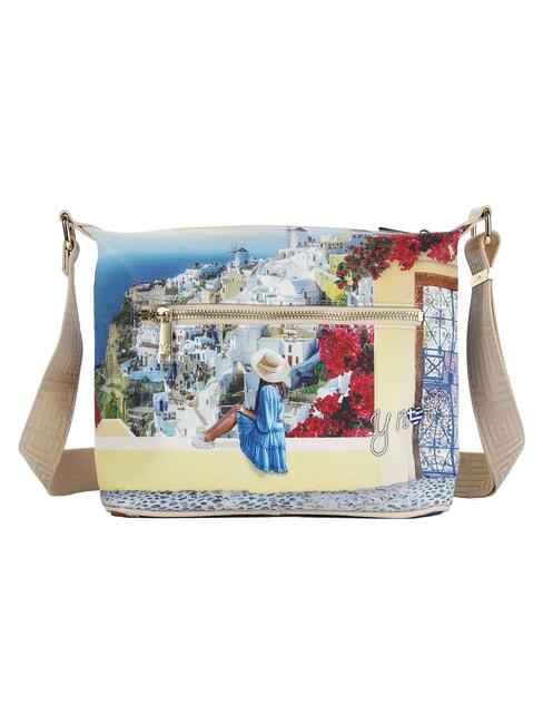 YESBAG Torba na ramię typu hobo Greckie lato - Torby damskie