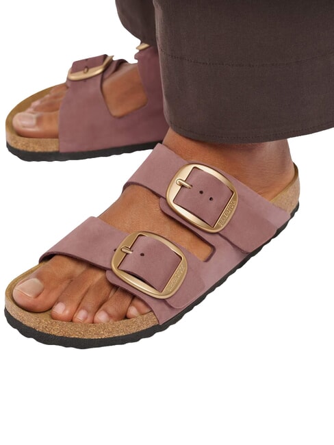 ARIZONA BIG BUCKLE Sandał pieprz - Buty damskie