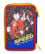 SONIC HEDGEHOG THE HEDGEHOG SPEED Pi&oacute;rnik z zestawem szkolnym elektryczny błękit - Pi&oacute;rniki i akcesoria - 6