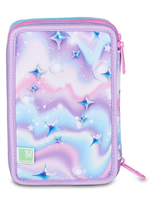 GLOW LED UNICORN GIRL Pi&oacute;rnik z zestawem szkolnym miękki liliowy - Pi&oacute;rniki i akcesoria