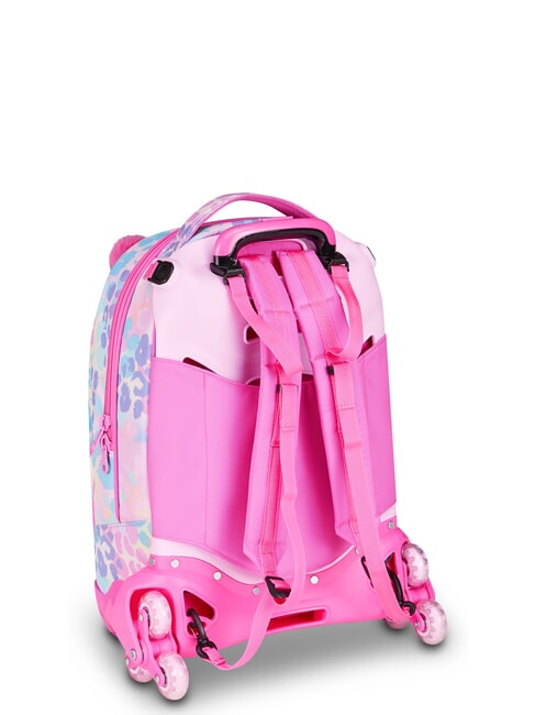 HEART BUDDY GIRL Plecak z w&oacute;zkiem, odpinany r&oacute;żowa lalka - Plecaki z w&oacute;zkiem