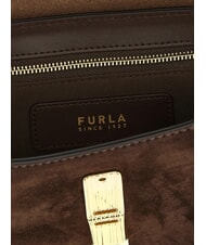 FURLA IRIDE Torba na ramię odcienie czekolady - Torby damskie - 4