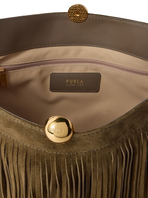 SFERA SOFT Torba na ramię błotniste szare odcienie - Torby damskie