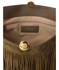 FURLA SFERA SOFT Torba na ramię błotniste szare odcienie - Torby damskie - 4