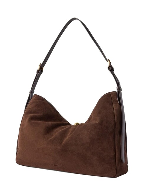 SFERA SOFT Torba na ramię odcienie czekolady - Torby damskie