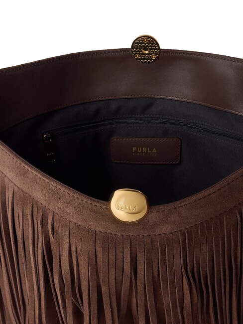 SFERA SOFT Torba na ramię odcienie czekolady - Torby damskie