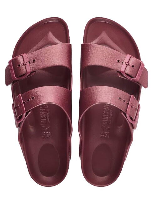 ARIZONA EVA Gumowe kapcie zifandel - Buty damskie