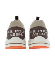 U.S. POLO ASSN. SETH Wielokolorowe trampki beżowo-brązowy - Buty męskie - 3