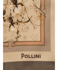 POLLINI FIORI2 Szalik brązowe kwiaty2 - Szaliki - 3