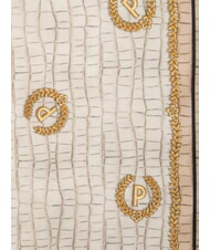 POLLINI CROCO LOGO Szalik czarny krokus - Szaliki - 4