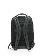 PIQUADRO VIBE OUT Plecak sk&oacute;rzany na laptopa 15,6" Czarny - Plecaki na laptopa do pracy - 3