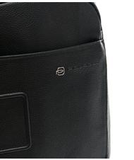 PIQUADRO VIBE OUT Plecak sk&oacute;rzany na laptopa 15,6" Czarny - Plecaki na laptopa do pracy - 4